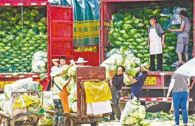 这两大批发市场货源充足