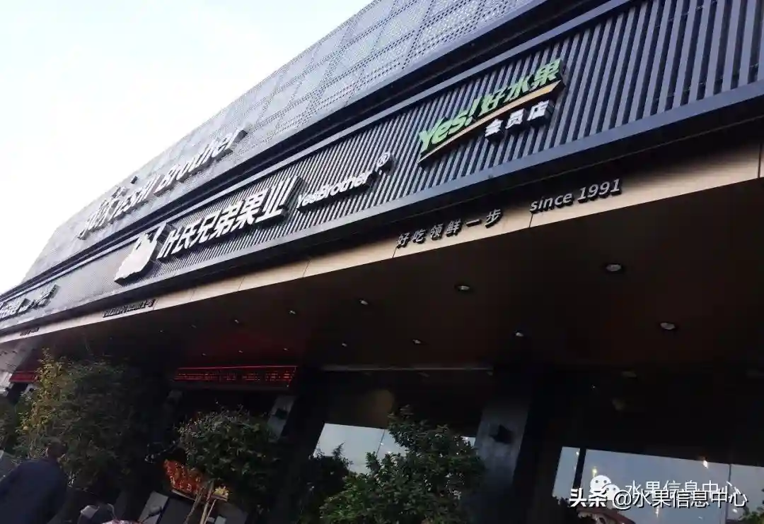 精品水果店典范：叶氏兄弟水果店装修陈列