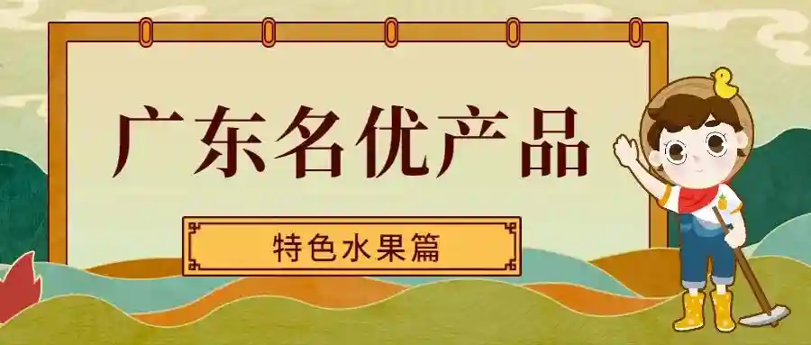 广东夏日水果图鉴出炉！快来get“同款”→