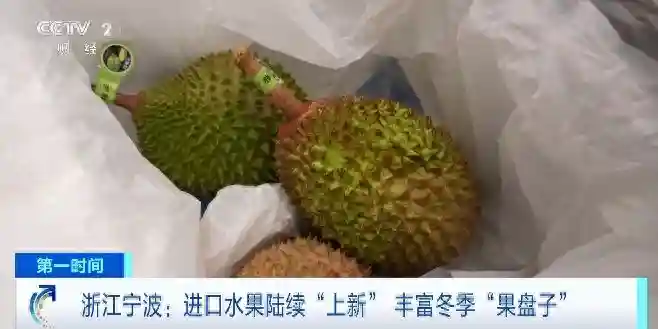 鲜食榴莲、车厘子...进口水果陆续“上新”！哪个是你的最爱？